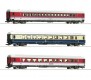 74134 Roco Set of 3 passenger cars of EC Leonardo da Vinci train (Set 2)